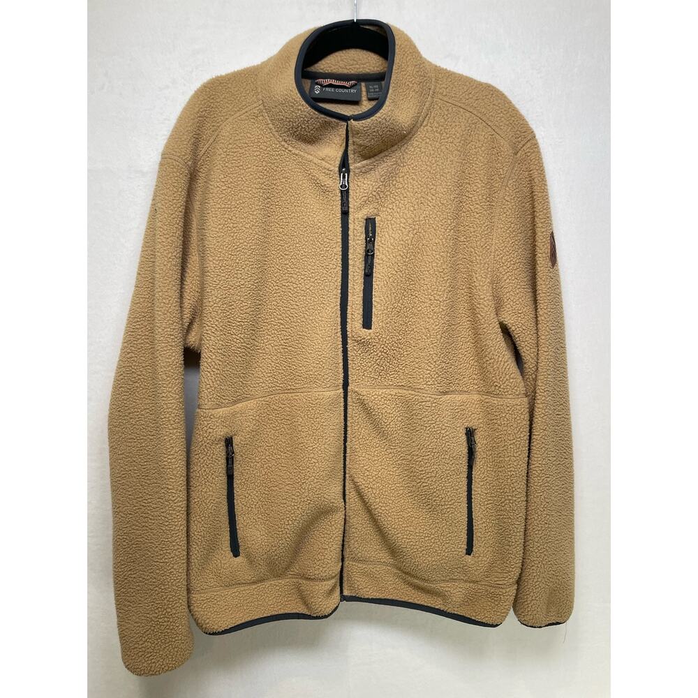 Free Country Fleece Jacket, Men's Size XL